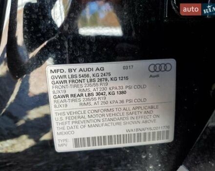 Чорний Ауді Ку 5, об'ємом двигуна 1.98 л та пробігом 86 тис. км за 8000 $, фото 11 на Automoto.ua