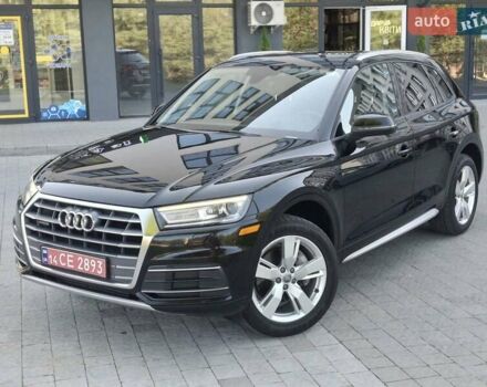 Черный Ауди Ку 5, объемом двигателя 2 л и пробегом 114 тыс. км за 22499 $, фото 1 на Automoto.ua
