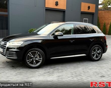 Ауди Ку 5 2018 в Киеве на Automoto.ua Черный Ауди Ку 5, объемом двигателя 2 л и пробегом 74 тыс. км за 26500 $, фото 2 на Automoto.ua