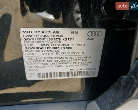 Чорний Ауді Ку 5, об'ємом двигуна 1.98 л та пробігом 52 тис. км за 8500 $, фото 11 на Automoto.ua