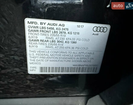 Черный Ауди Ку 5, объемом двигателя 1.98 л и пробегом 229 тыс. км за 17800 $, фото 29 на Automoto.ua