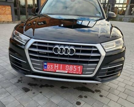 Черный Ауди Ку 5, объемом двигателя 1.98 л и пробегом 187 тыс. км за 19200 $, фото 5 на Automoto.ua