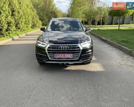 Черный Ауди Ку 5, объемом двигателя 2 л и пробегом 103 тыс. км за 26500 $, фото 1 на Automoto.ua