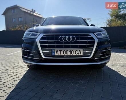 Ауди Ку 5 2019 в Ивано-Франковске на Automoto.ua Черный Ауди Ку 5, объемом двигателя 1.98 л и пробегом 105 тыс. км за 26300 $, фото 3 на Automoto.ua