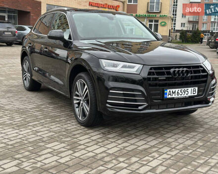 Черный Ауди Ку 5, объемом двигателя 1.98 л и пробегом 96 тыс. км за 33900 $, фото 5 на Automoto.ua