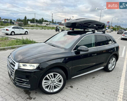 Черный Ауди Ку 5, объемом двигателя 1.98 л и пробегом 93 тыс. км за 25800 $, фото 1 на Automoto.ua