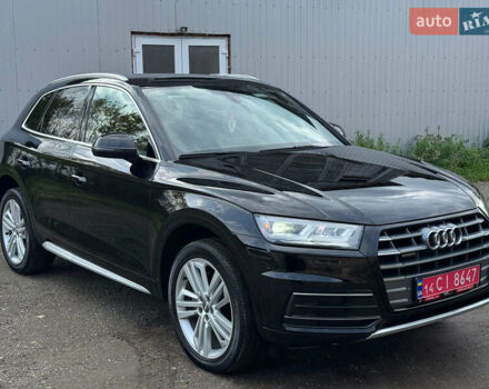 Чорний Ауді Ку 5, об'ємом двигуна 2 л та пробігом 72 тис. км за 25900 $, фото 1 на Automoto.ua