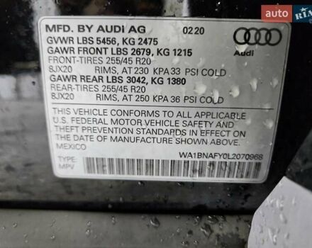 Чорний Ауді Ку 5, об'ємом двигуна 1.98 л та пробігом 56 тис. км за 8500 $, фото 12 на Automoto.ua