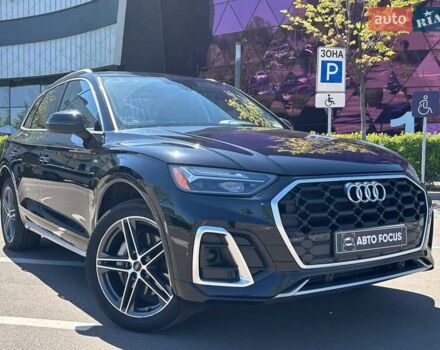 Черный Ауди Ку 5, объемом двигателя 1.98 л и пробегом 49 тыс. км за 46990 $, фото 1 на Automoto.ua