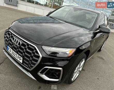 Ауди Ку 5 2021 в Киеве на Automoto.ua Черный Ауди Ку 5, объемом двигателя 1.98 л и пробегом 55 тыс. км за 37900 $, фото 1 на Automoto.ua