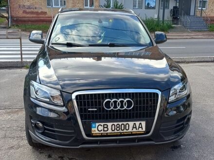 Черный Ауди Ку 5, объемом двигателя 3 л и пробегом 110 тыс. км за 13930 $, фото 1 на Automoto.ua