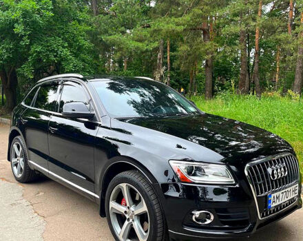 Черный Ауди Ку 5, объемом двигателя 3 л и пробегом 201 тыс. км за 23000 $, фото 1 на Automoto.ua