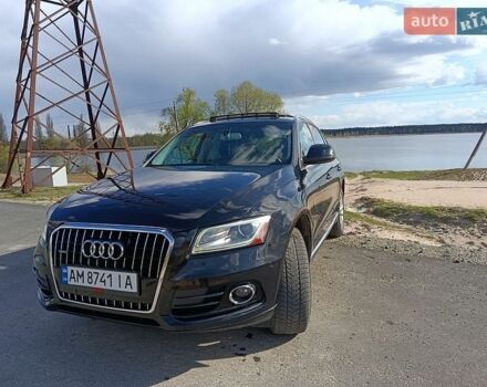 Черный Ауди Ку 5, объемом двигателя 2 л и пробегом 221 тыс. км за 14500 $, фото 1 на Automoto.ua