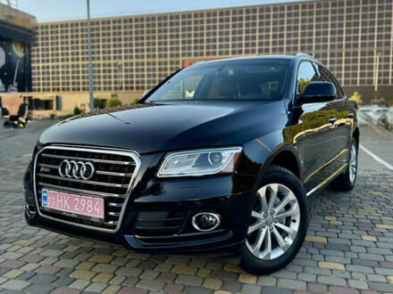 Черный Ауди Ку 5, объемом двигателя 2 л и пробегом 218 тыс. км за 16500 $, фото 1 на Automoto.ua