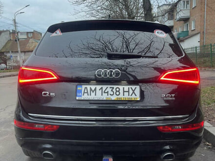 Черный Ауди Ку 5, объемом двигателя 2 л и пробегом 239 тыс. км за 15000 $, фото 1 на Automoto.ua