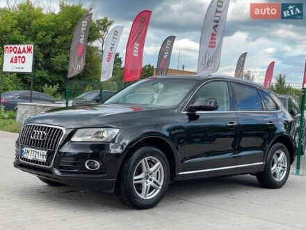 Чорний Ауді Ку 5, об'ємом двигуна 2 л та пробігом 214 тис. км за 21499 $, фото 1 на Automoto.ua