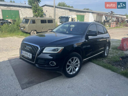 Черный Ауди Ку 5, объемом двигателя 1.98 л и пробегом 206 тыс. км за 16500 $, фото 1 на Automoto.ua