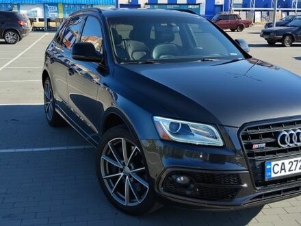 Ауди Ку 5 2016 в Умани на Automoto.ua Черный Ауди Ку 5, объемом двигателя 3 л и пробегом 219 тыс. км за 18750 $, фото 1 на Automoto.ua