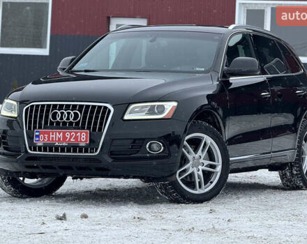 Черный Ауди Ку 5, объемом двигателя 2 л и пробегом 195 тыс. км за 15990 $, фото 1 на Automoto.ua