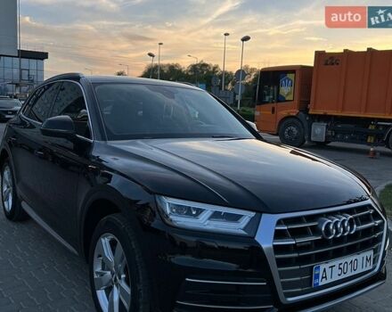 Черный Ауди Ку 5, объемом двигателя 1.98 л и пробегом 128 тыс. км за 26700 $, фото 1 на Automoto.ua