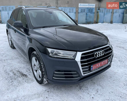 Черный Ауди Ку 5, объемом двигателя 2 л и пробегом 191 тыс. км за 16500 $, фото 1 на Automoto.ua