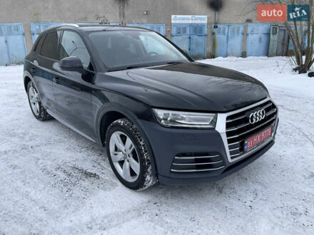 Черный Ауди Ку 5, объемом двигателя 2 л и пробегом 191 тыс. км за 16500 $, фото 1 на Automoto.ua