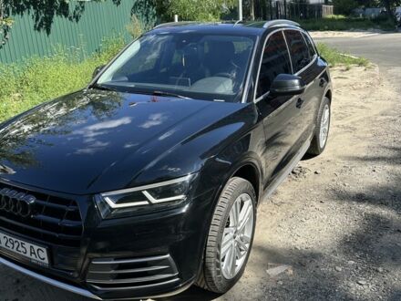 Ауди Ку 5 2018 в Киеве на Automoto.ua Черный Ауди Ку 5, объемом двигателя 2 л и пробегом 241 тыс. км за 21500 $, фото 1 на Automoto.ua