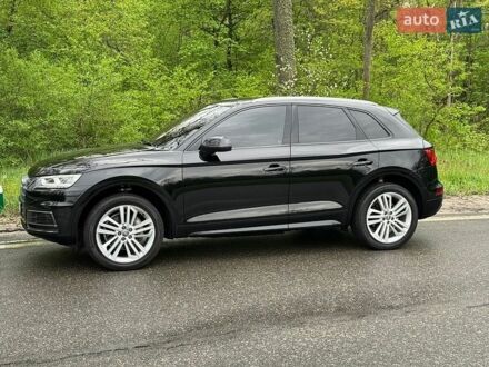 Черный Ауди Ку 5, объемом двигателя 1.98 л и пробегом 145 тыс. км за 28700 $, фото 1 на Automoto.ua