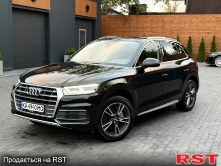 Ауди Ку 5 2018 в Киеве на Automoto.ua Черный Ауди Ку 5, объемом двигателя 2 л и пробегом 74 тыс. км за 26500 $, фото 1 на Automoto.ua