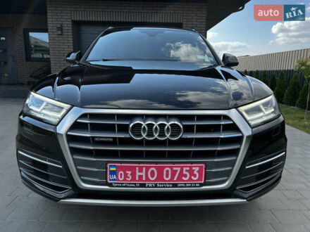Чорний Ауді Ку 5, об'ємом двигуна 2 л та пробігом 135 тис. км за 24900 $, фото 1 на Automoto.ua