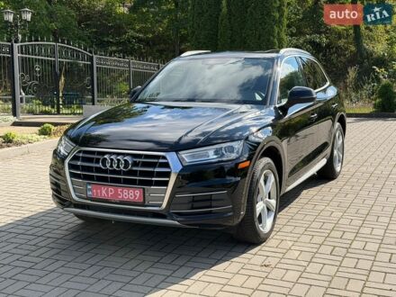 Черный Ауди Ку 5, объемом двигателя 1.98 л и пробегом 115 тыс. км за 24300 $, фото 1 на Automoto.ua