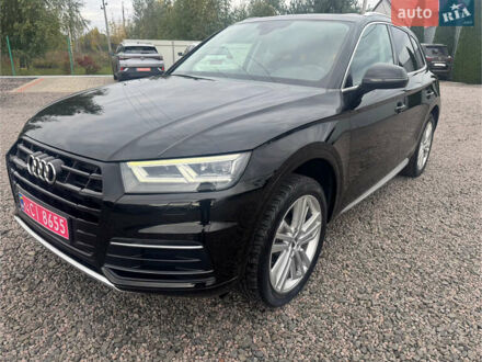 Ауди Ку 5 2018 в Луцке на Automoto.ua Черный Ауди Ку 5, объемом двигателя 2 л и пробегом 186 тыс. км за 22300 $, фото 1 на Automoto.ua
