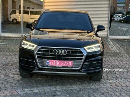 Черный Ауди Ку 5, объемом двигателя 2 л и пробегом 218 тыс. км за 20350 $, фото 1 на Automoto.ua