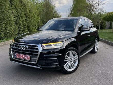 Чорний Ауді Ку 5, об'ємом двигуна 2 л та пробігом 103 тис. км за 26500 $, фото 1 на Automoto.ua