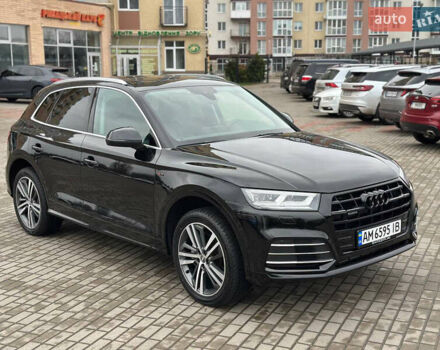 Черный Ауди Ку 5, объемом двигателя 1.98 л и пробегом 96 тыс. км за 33900 $, фото 1 на Automoto.ua