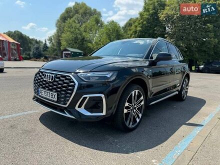 Ауді Ку 5 2020 у Дніпро (Дніпропетровську) на Automoto.ua Чорний Ауді Ку 5, об'ємом двигуна 1.98 л та пробігом 49 тис. км за 43000 $, фото 1 на Automoto.ua