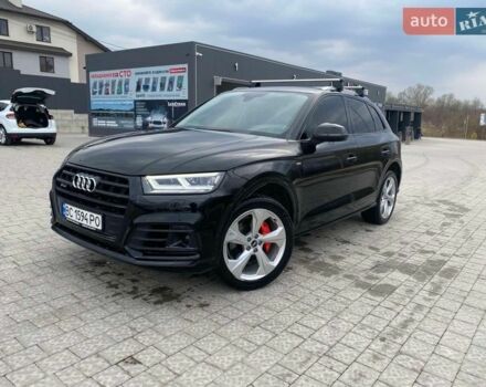 Черный Ауди Ку 5, объемом двигателя 1.98 л и пробегом 47 тыс. км за 29000 $, фото 1 на Automoto.ua