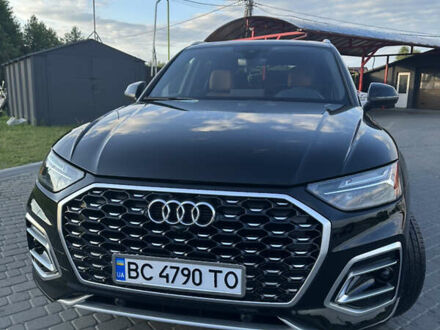 Ауді Ку 5 2021 у Яворове на Automoto.ua Чорний Ауді Ку 5, об'ємом двигуна 1.98 л та пробігом 20 тис. км за 29500 $, фото 1 на Automoto.ua