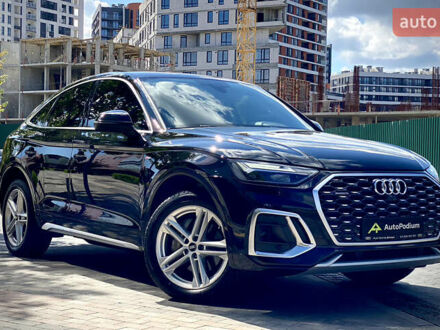 Ауди Ку 5 2021 в Киеве на Automoto.ua Черный Ауди Ку 5, объемом двигателя 1.97 л и пробегом 26 тыс. км за 52700 $, фото 1 на Automoto.ua