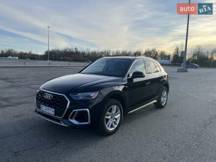 Ауди Ку 5 2022 в Львове на Automoto.ua Черный Ауди Ку 5, объемом двигателя 1.98 л и пробегом 44 тыс. км за 36500 $, фото 1 на Automoto.ua