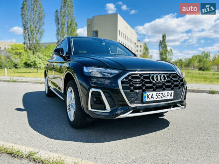 Ауди Ку 5 2023 в Киеве на Automoto.ua Черный Ауди Ку 5, объемом двигателя 1.98 л и пробегом 4 тыс. км за 58000 $, фото 1 на Automoto.ua