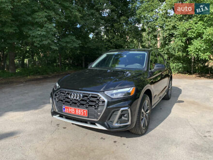 Ауди Ку 5 2023 в Виннице на Automoto.ua Черный Ауди Ку 5, объемом двигателя 2 л и пробегом 17 тыс. км за 34200 $, фото 1 на Automoto.ua