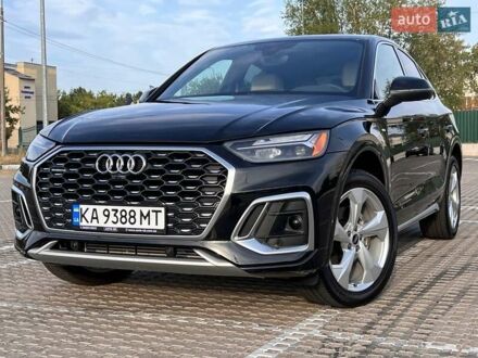 Ауди Ку 5 2023 в Киеве на Automoto.ua Черный Ауди Ку 5, объемом двигателя 1.98 л и пробегом 14 тыс. км за 46800 $, фото 1 на Automoto.ua