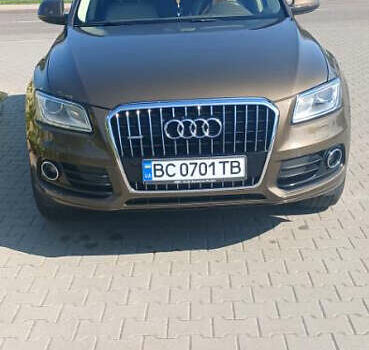 Коричневый Ауди Ку 5, объемом двигателя 2 л и пробегом 192 тыс. км за 17800 $, фото 1 на Automoto.ua