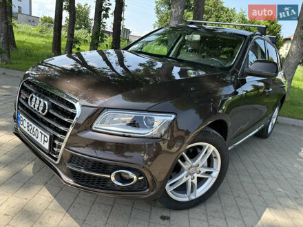 Ауди Ку 5 2014 в Львове на Automoto.ua Коричневый Ауди Ку 5, объемом двигателя 2 л и пробегом 93 тыс. км за 16399 $, фото 1 на Automoto.ua