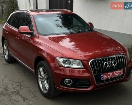 Красный Ауди Ку 5, объемом двигателя 1.98 л и пробегом 87 тыс. км за 20450 $, фото 1 на Automoto.ua
