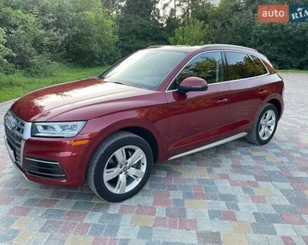 Ауди Ку 5 2017 в Тернополе на Automoto.ua Красный Ауди Ку 5, объемом двигателя 1.98 л и пробегом 153 тыс. км за 27000 $, фото 9 на Automoto.ua