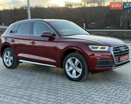 Червоний Ауді Ку 5, об'ємом двигуна 2 л та пробігом 120 тис. км за 23850 $, фото 2 на Automoto.ua