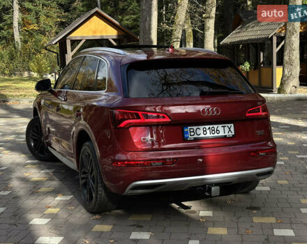 Ауді Ку 5 2017 у Трускавце на Automoto.ua Червоний Ауді Ку 5, об'ємом двигуна 1.98 л та пробігом 163 тис. км за 25700 $, фото 3 на Automoto.ua