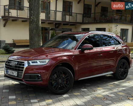 Ауді Ку 5 2017 у Трускавце на Automoto.ua Червоний Ауді Ку 5, об'ємом двигуна 1.98 л та пробігом 163 тис. км за 25700 $, фото 2 на Automoto.ua